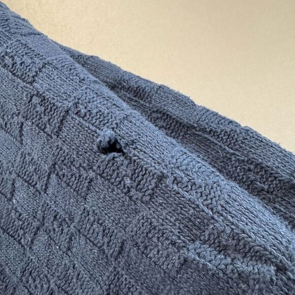 Scottish Isle By Bernette Men’s V-Neck Sweater Size Large Vintage Made In USA - Picture 4 of 9